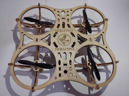 S1 목재 조립 DIY 쿼드 콥터 UAV 모델 학교 항공기 모델 대회